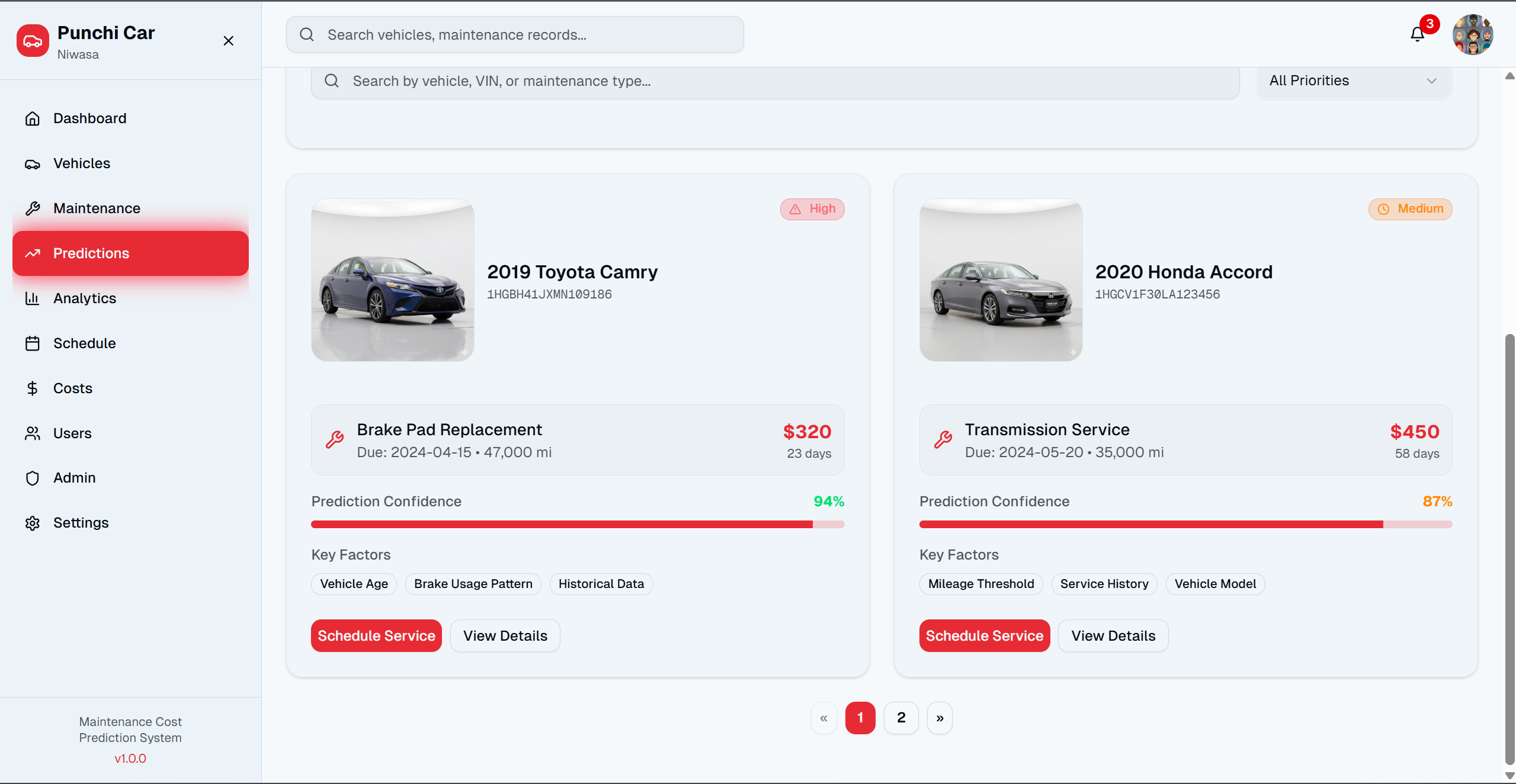 MCP System - Car Maintenance Platform